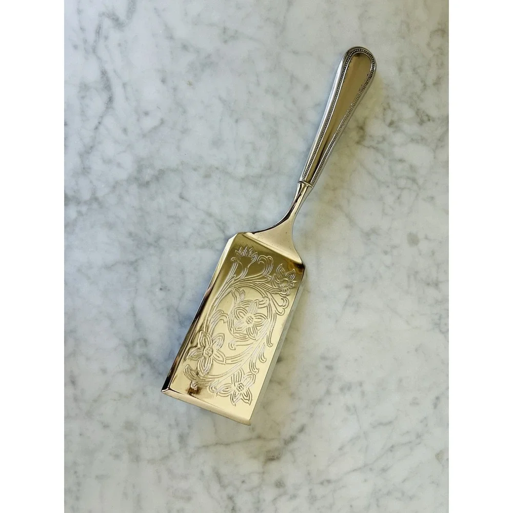 SilverPlated Server Original Box Holiday Server 1993 TOWLE Cake Lasagna